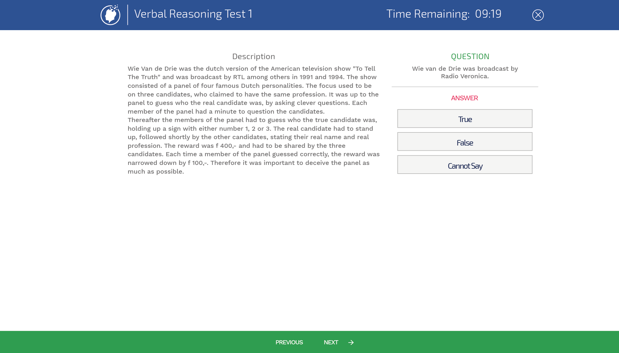 shl assessment test